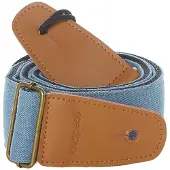 Bespeco TCDBC Young Line Denim Gitaarband Lichtblauw