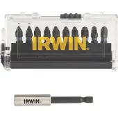 Irwin Impact PRO PZ 25mm schroefbits - 10 delig - S2-staal