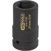 Ks Tools 516.1182 1 6-kantige dop SW 27 mm