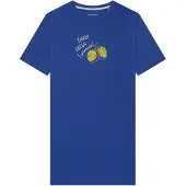 Schiesser Slaapshirt 'Casual Fashion' blauw / geel