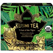 Kusmi Tea Biologische zwarte thee Tchaï of the Tiger – 20 mousseline theezakjes