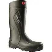 Dunlop Unisex Purofort Plus Wellington Laarzen voor volwassenen (Groen)
