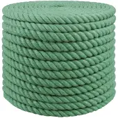 vidaXL Jute Touw 20 mm Groen 100% Tossa jute
