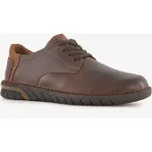 Hush puppies leren heren veterschoenen bruin maat 46