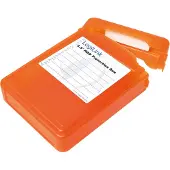 Logilink HDD Beschermingsbox 3.5 inch – Schok- en Waterbestendige Opbergdoos voor Harde Schijf – Oranje (UA0133O)