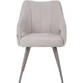 Label51 - Eetkamerstoel Stan - Beige - 59x60x81cm - Set van 2