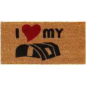 Hamat kokosmat i love my vouwwagen