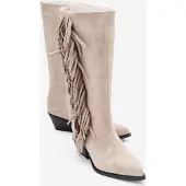 Forever & Always Orlo Leren Western Laars met Franje (Dames)