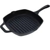 Victoria vierkante grillpan gietijzer enameled 44,1x28,4 cm