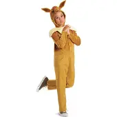 Pokémon POKÉMON, Eevee klassieke jumpsuit met capuchon, Maat S (4-6 jaar)