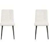 Label51 - Eetkamerstoel Juul - Beige - 45x54x89cm - Set van 4