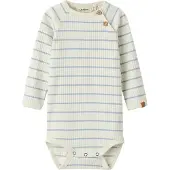 Lil´ Atelier Rompertje/body 'NBMKail' opaal / wit