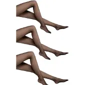 Wolford Sheer 15 Tights Promo Set (3 units) - black