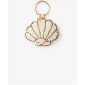 Sissy-Boy Witte schelp bag charm