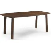 Giga Meubel Eettafel Leone Walnoot 240cm Deens Ovaal