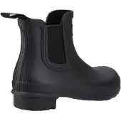 Hunter Dames/Dames Originele Chelsea Laarzen (Zwart)