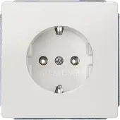 Siemens 5UB1853, DELTA-stijl, Schuko-stopcontact, 10/16A, 250V, afdekplaat, titanium