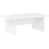vidaXL Salontafel Hoogglans wit 93 x 53 x 33 cm Bewerkt hout