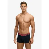 Superdry Boxershorts nachtblauw / neonblauw / neongroen / framboos