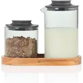 AdHoc Melk en Suiker Set Impact Grey (Set van 3)