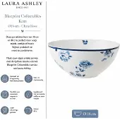 Laura Ashley Schaal China Rose Blauw D 16 H 8 Cm