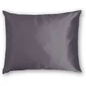Silk Heaven Zijden kussensloop 60x70cm Antraciet Ritssluiting 19 Momme - Kussensloop set - Luxe Silk Kussensloop 100% moerbei zijde - Zijde kussensloop - - 60x70cm / Ritssluiting