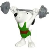 Schleich Snoopy Gewichtheffer - - Speelfiguurtje - 7 cm