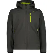 CMP Verwarmde softshell jas met afneembare capuchon