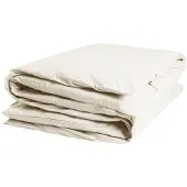 Yumeko Dekbedovertrek Percal Katoen 240x220 Beige - Eco, Bio & Fairtrade