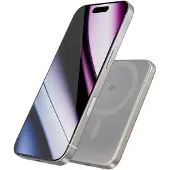 EPICO UltraPack Draagbare Draadloze Magnetische Powerbank Ultradun 8,6 mm 5000mAh Titanium - 9915112100086