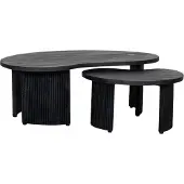 Label51 - Salontafel Timon - Zwart - 58x100x40cm