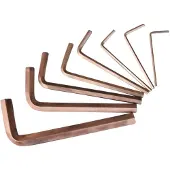 Ks Tools 963.1515 Inbus Haakse schroevendraaierset 2 mm, 2.5 mm, 3 mm, 4 mm, 5 mm, 6 mm, 8 mm, 10 mm 10 mm, 4 mm, 6 mm, 5 mm, 2.5 mm, 8 mm, 3 mm, 2 mm 8-delig