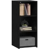 vidaXL Dressoir Zwart eiken 40 x 41 x 93 cm Bewerkt hout