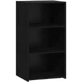 vidaXL Dressoir Zwart eiken 50 x 41 x 93 cm Bewerkt hout