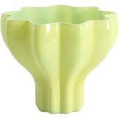 Light & Living - Vaas LUSON - Groen - 20x20x15.5 cm