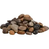 vidaXL Kiezelstenen gepolijst 2-5 cm 10 kg meerkleurig