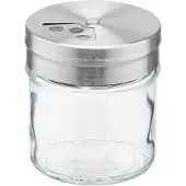 Galicja Jasper Glazen Kruidenpotje 55ml met 3 Soorten Openingen