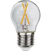 Star Trading Kogellamp - E27 - 2.3W - Koel Wit - 4000K - Filament - Helder