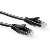 Intronics 7m RJ-45 Cat6 UTP-kabel, 7 meter, Cat6, RJ-45 connector aan beide uiteinden, zwart