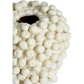 Light & Living - Vaas BERRIES - Wit - 15x14.5x17.5 cm