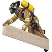 Papo US brandweerman op ladder