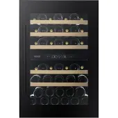 Dunavox DVS-44.120DB wijnkoelkast inbouwkoelkast, nis hoogte 88 cm, zuinig energieklasse F