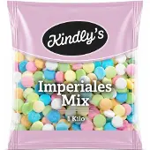 Van Vliet Kindly's - Imperiales Mix - Gekleurde Pepermunt - 1 Kilo - Nostalgische Snoepklassieker