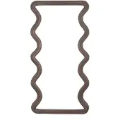 Light & Living - Spiegel ALIVA - Bruin - 62x6x120 cm