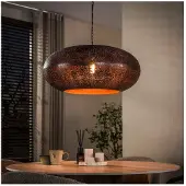 Meubelplaats Hanglamp Cielo 1L Ø68 - Antiek koper - 68x68x150 cm