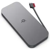 Lenovo Go draadloze mobiele powerbank 10.000 mAh - G0A3LG1WWW, Stormgrijs
