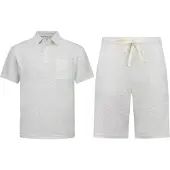 Enos Zomerset ribbed oversized polo shirt
