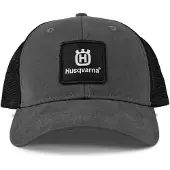 Husqvarna - Trucker Cap - Zwart - Logo - Verstelbaar - Truckerstijl