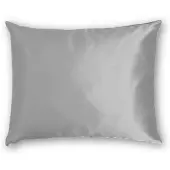 Silk Heaven Zijden kussensloop 80x80cm Licht Grijs Hotelsluiting 19 Momme - Kussensloop set - Luxe Silk Kussensloop 100% moerbei zijde - Zijde kussensloop - - 80x80cm / Hotelsluiting