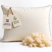 Zavelo Kapok Hoofdkussen - Koel en Verfrissend - 100% Natuurlijk Kapok - De Perfecte Oplossing voor een Warm Hoofd - Maat 60x70 cm
